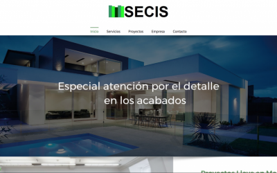 Secis actualiza su nuevo sitio web