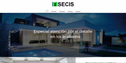 Secis actualiza su nuevo sitio web